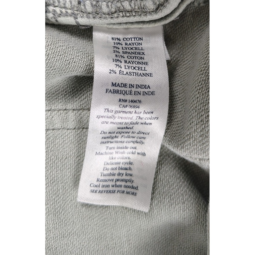 Faherty Stretch Terry 5 Pocket Pants Men's Size 35x33 MBC0020-FOL Faded Olive - Picture 16 of 16